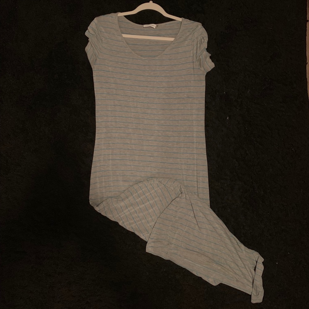 💕Calvin Klein Stripped Maxi Dress